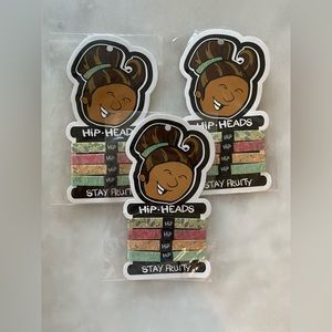(3) Hip Heads Stay Fruity - Hair Ties, Hip Head stylish bracelets